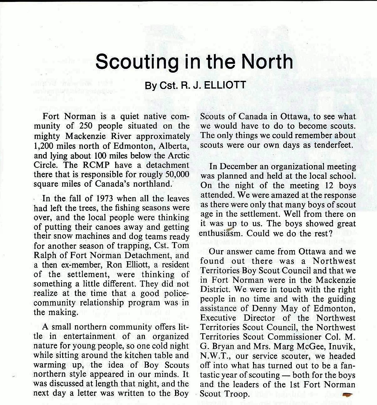 Scout article 1